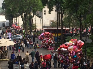 Valentine's Day in Coyoacan
